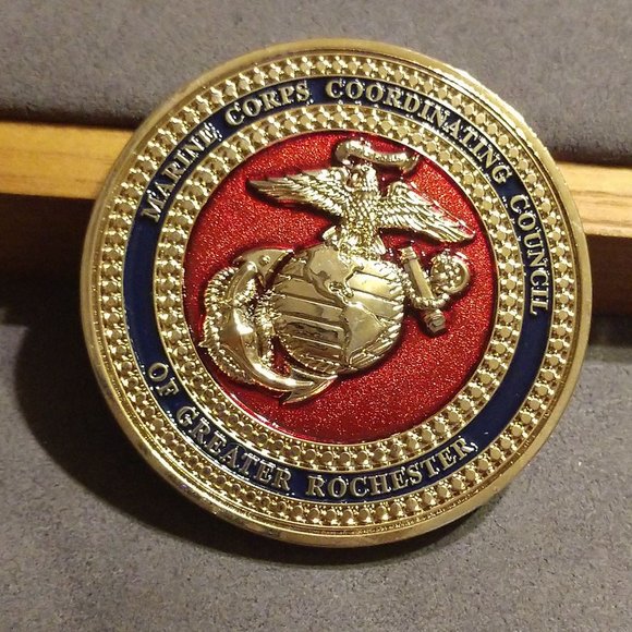 Marine Corps Coordinating Council Coin - Picture 1 of 8